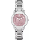 Burberry The Britain Pink Dial Silver Steel Strap Watch for Women - BBY1704 Buy Now By Burberry