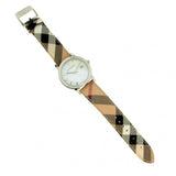 Burberry The City Silver Dial Brown Leather Strap Watch for Women - BU9025 Buy Now By Burberry