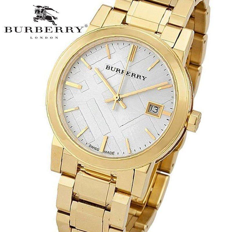 Burberry The City White Dial Gold Steel Strap Watch for Women - BU9103 Buy Now By Burberry