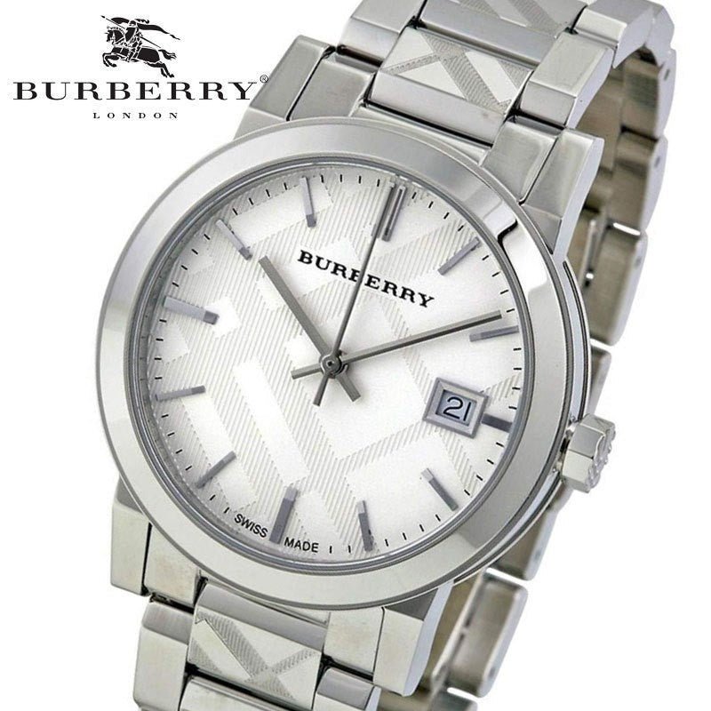 Burberry The City White Dial Silver Steel Strap Watch for Women - BU9144 Buy Now By Burberry