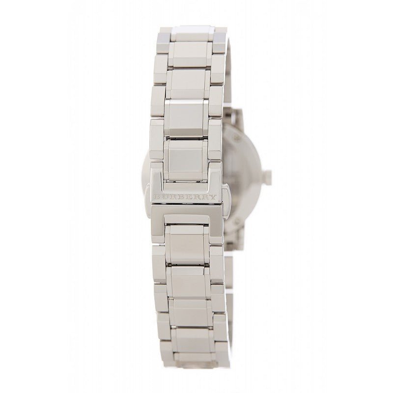 Burberry The City Diamonds Pink Dial Silver Steel Strap Watch for Women - BU9231 Buy Now By Burberry