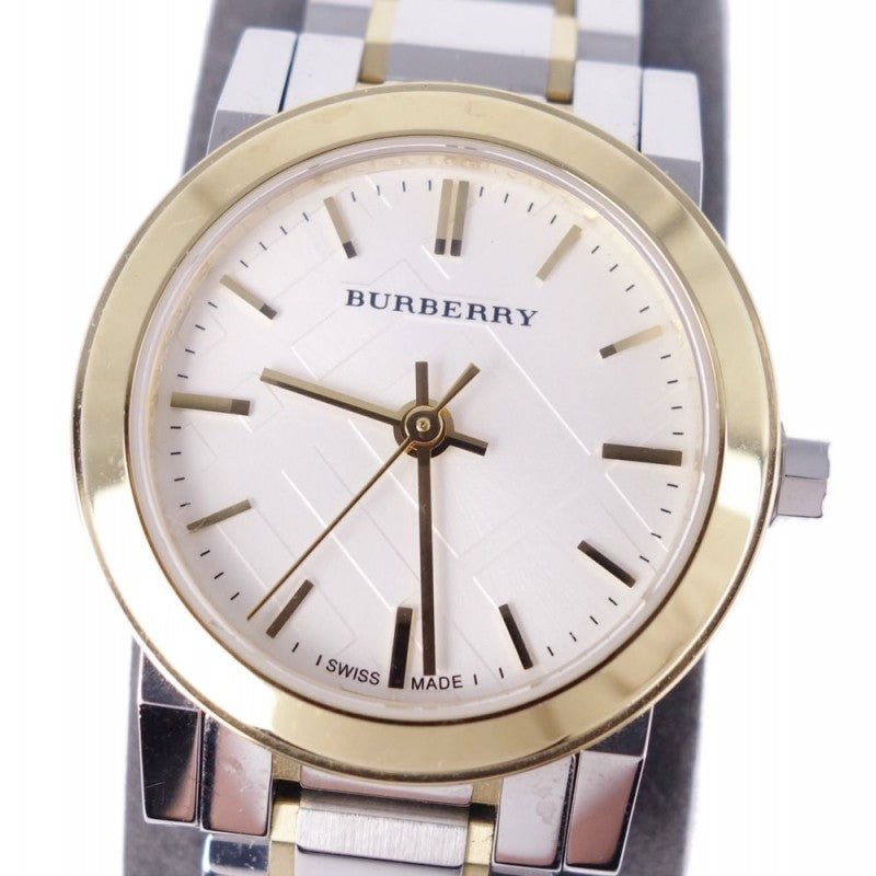 Burberry The City Silver Dial Two Tone Steel Strap Watch for Women - BU9217 Buy Now By Burberry