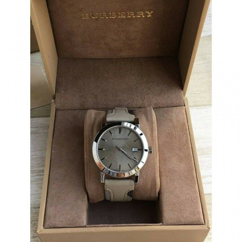 Burberry The City Beige Dial Tan Leather Strap Watch for Women - BU9021 Buy Now By Burberry