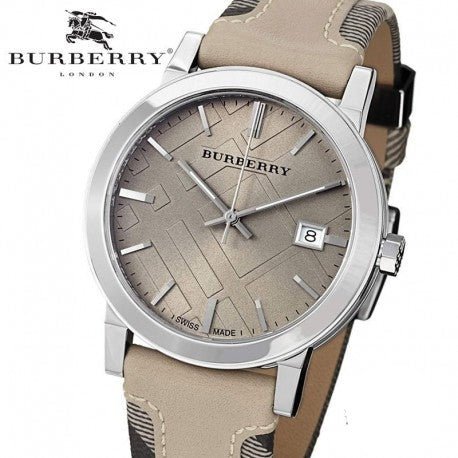 Burberry The City Beige Dial Tan Leather Strap Watch for Women - BU9021 Buy Now By Burberry