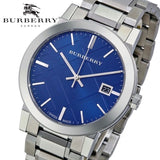 Burberry The City Blue Dial Silver Steel Strap Watch for Men - BU9031 Buy Now By Burberry