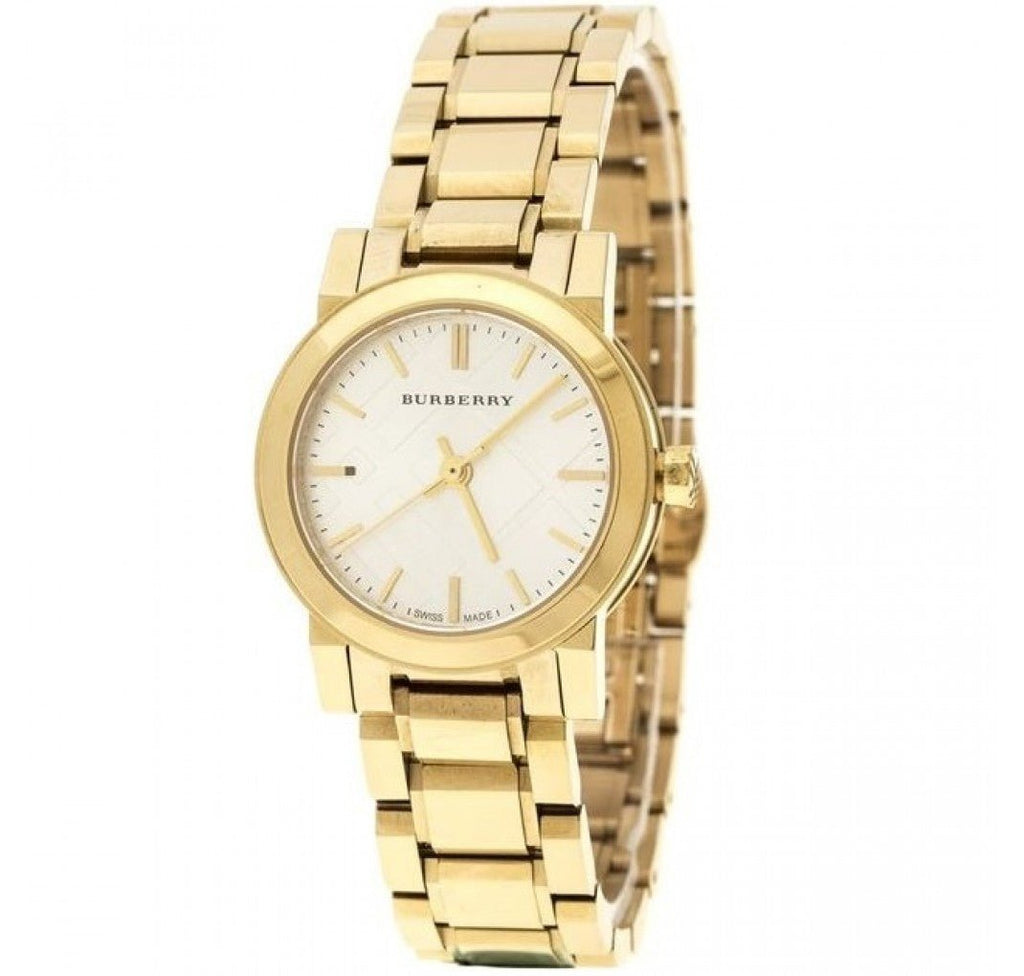 Burberry Heritage White Dial Gold Steel Strap Watch for Women - BU9203 Buy Now By Burberry