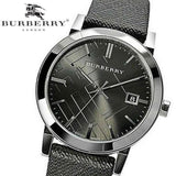 Burberry Heritage Grey Dial Black Leather Strap Watch for Men - BU9024 Buy Now By Burberry
