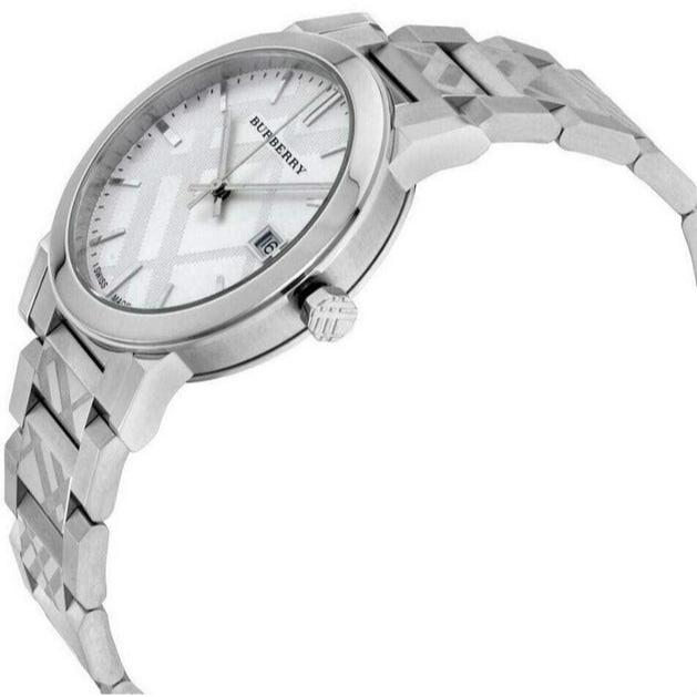 Burberry The City Silver Dial Silver Steel Strap Watch for Women - BU9200 Buy Now By Burberry