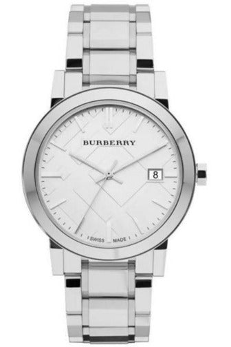 Burberry The City White Dial Silver Steel Strap Watch for Women - BU9100 Buy Now By Burberry