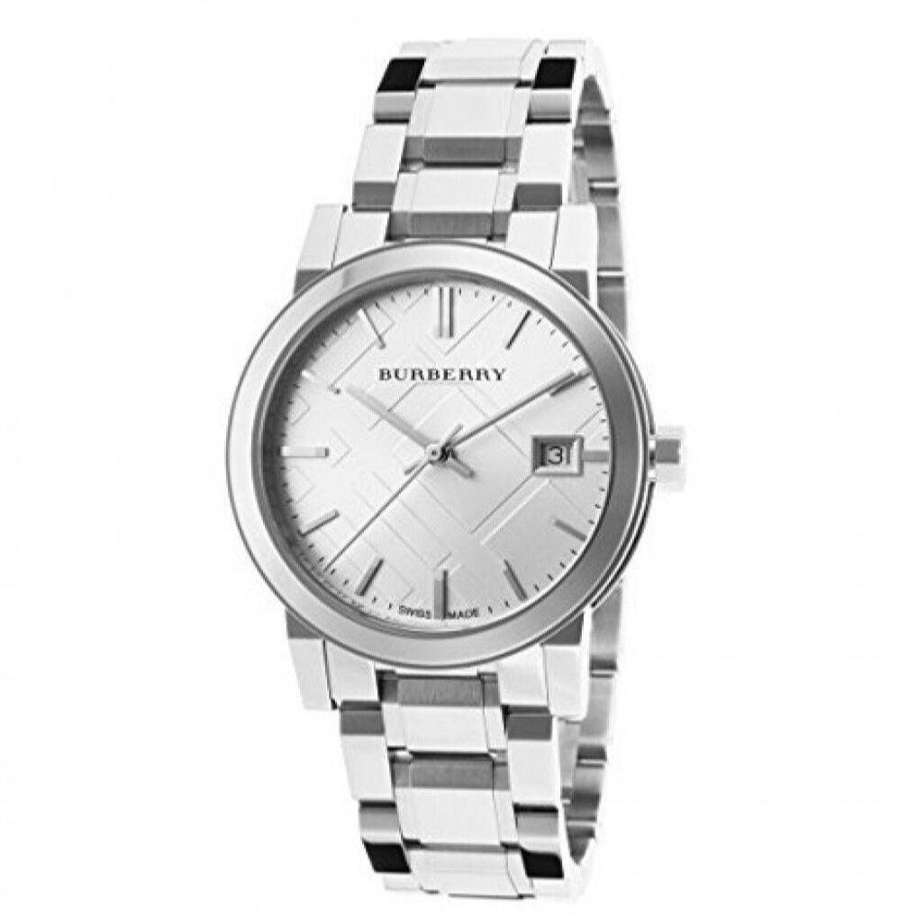 Burberry The City White Dial Silver Steel Strap Watch for Women - BU9100 Buy Now By Burberry