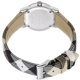 Burberry The City Nova Silver Dial Brown Leather Strap Watch for Women - BU9212 Buy Now By Burberry