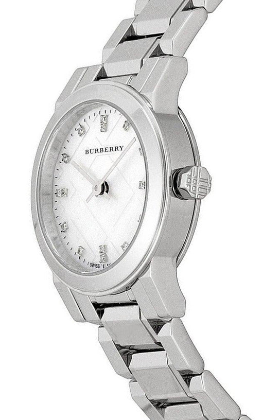 Burberry The City Silver Dial Silver Steel Strap Watch for Women - BU9213 Buy Now By Burberry