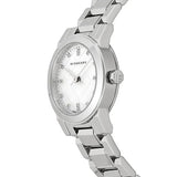 Burberry The City Diamonds Mother of Pearl Dial Silver Steel Strap Watch for Women - BU9224 Buy Now By Burberry