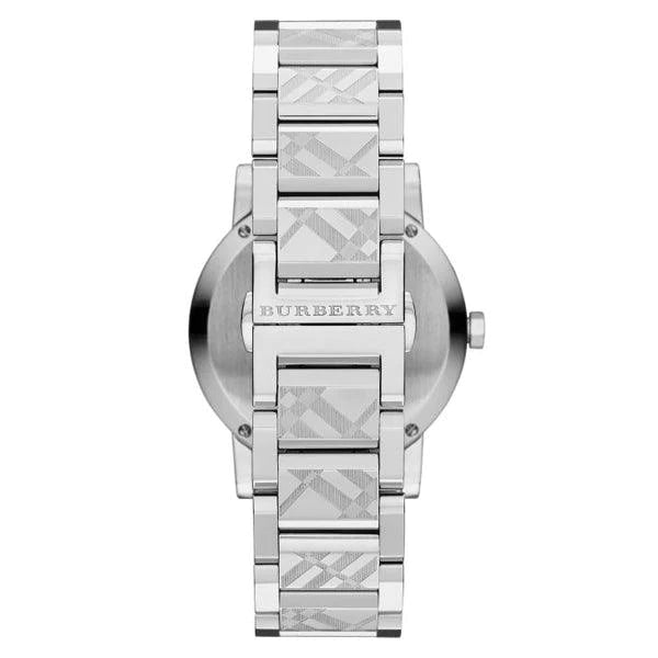 Burberry The City Black Dial Silver Steel Strap Watch for Men - BU9901 Buy Now By Burberry