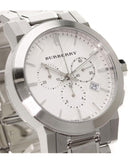 Burberry The City Silver Dial Silver Steel Strap Watch for Men - BU9900 Buy Now By Burberry