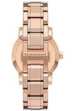 Burberry The City Rose Gold Dial Rose Gold Steel Strap Watch for Women - BU9135 Buy Now By Burberry