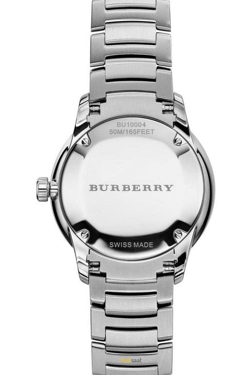 Burberry The Classic Silver Dial Silver Steel Strap Watch for Men - BU10004 Buy Now By Burberry
