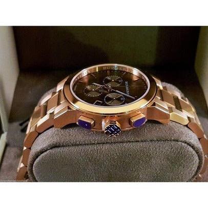 Burberry The City Grey Dial Rose Gold Steel Strap Unisex Watch - BU9754 Buy Now By Burberry