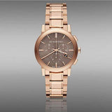 Burberry The City Grey Dial Rose Gold Steel Strap Unisex Watch - BU9754 Buy Now By Burberry