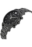 Emporio Armani Luigi Chronograph Black Dial Black Stainless Steel Watch For Men - AR1895 Buy Now By Emporio Armani