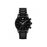 Emporio Armani Luigi Chronograph Black Dial Black Stainless Steel Watch For Men - AR1507 Buy Now By Emporio Armani