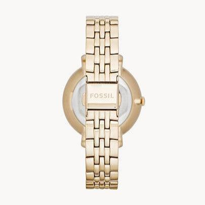 Fossil Jacqueline Rose Gold Dial Rose Gold Steel Strap Watch for Women - ES3667 Buy Now By Fossil