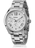Fossil Cecile Multifunction Silver Dial Silver Steel Strap Watch for Women - AM4509 Buy Now By Fossil