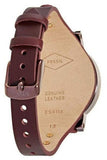 Fossil Original Boyfriend Sport Chronograph Maroon Dial Maroon Leather Strap Watch for Women - ES4114 Buy Now By Fossil
