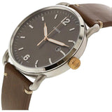 Fossil Commuter Grey Dial Brown Leather Strap Watch for Men - FS5417 Buy Now By Fossil