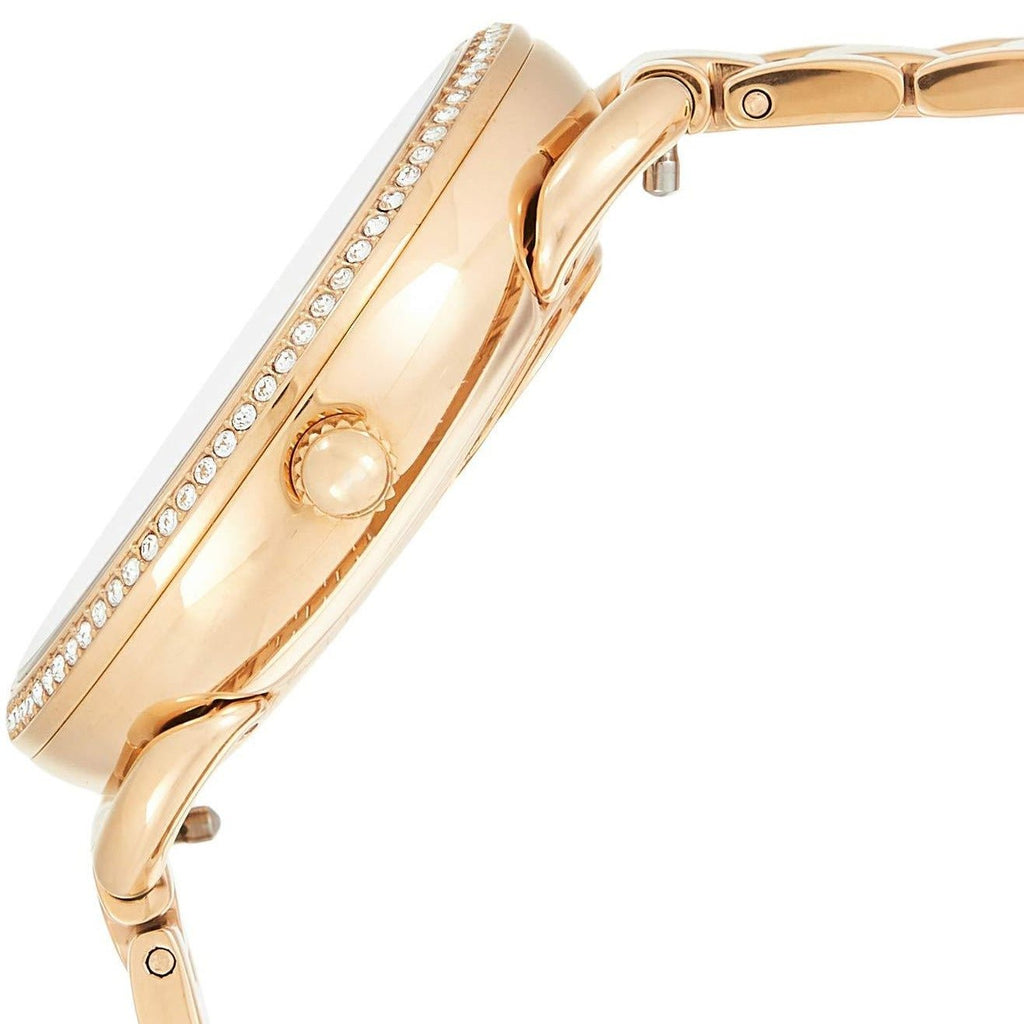 Fossil Tailor Rose Gold Dial Rose Gold Steel Strap Watch for Women - ES4264 Buy Now By Fossil