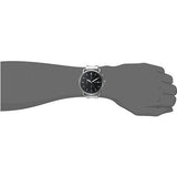 Fossil The Commuter Black Dial Silver Steel Strap Watch for Men - FS5391 Buy Now By Fossil