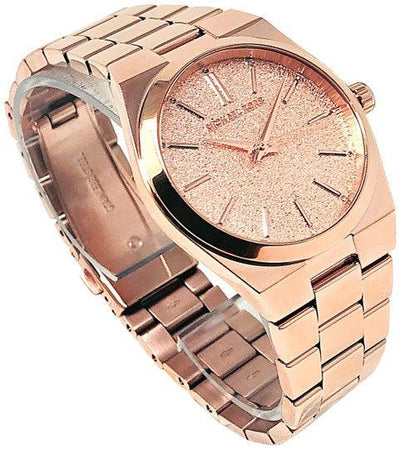 Michael Kors Channing Quartz Rose Gold Dial Rose Gold Steel Strap Watch For Women - MK6624 Buy Now By Michael Kors