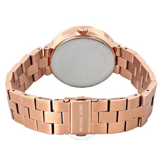 Michael Kors Slim Runway Rose Gold Dial Rose Gold Steel Strap Watch for Women - MK3513 Buy Now By Michael Kors