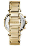 Michael Kors Parker Chronograph Green Dial Gold Steel Strap Watch for Women - MK6263 Buy Now By Michael Kors