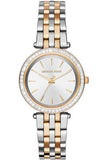 Michael Kors Darci White Dial Two Tone Steel Strap Watch for Women - MK3323 Buy Now By Michael Kors