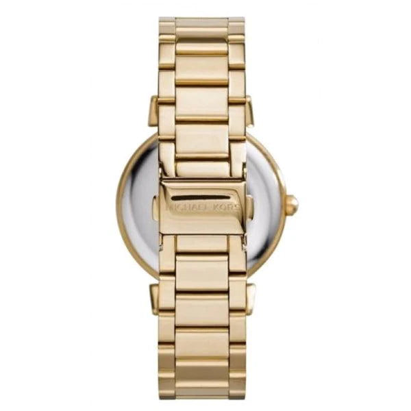 Michael Kors Catlin Black Dial Gold Steel Strap Watch for Women - MK3338 Buy Now By Michael Kors