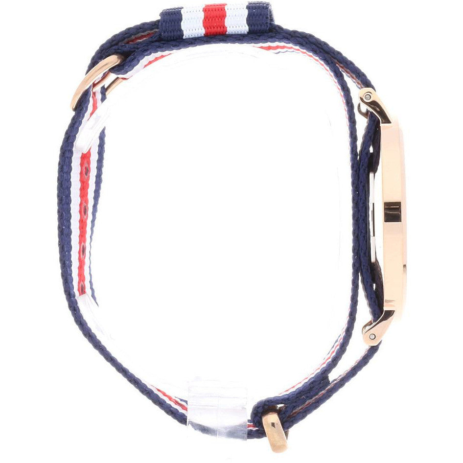 Daniel Wellington Classic Canterbury White Dial Two Tone NATO Strap Watch For Women - DW00100030 Buy Now By Daniel Wellington