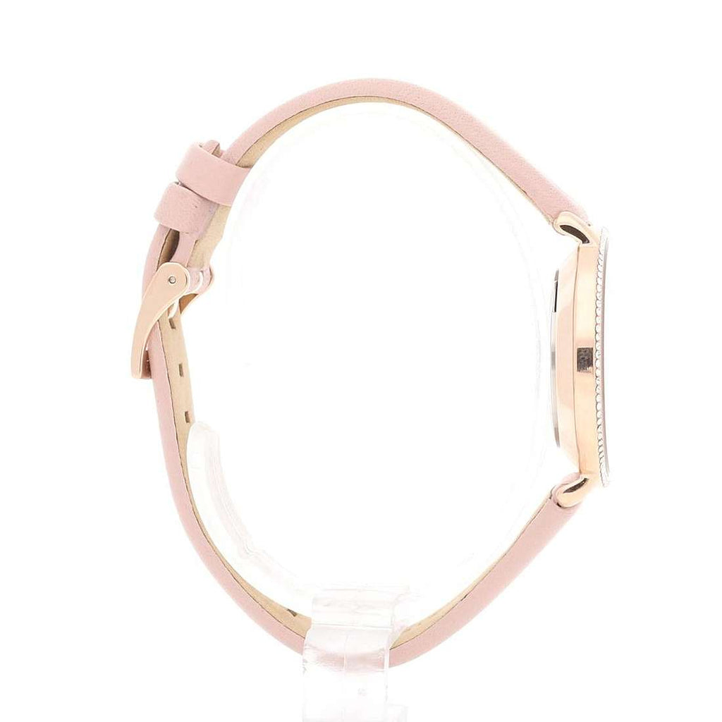 Michael Kors Pyper Analog White Dial Pink Leather Strap Watch For Women - MK2803 Buy Now By Michael Kors