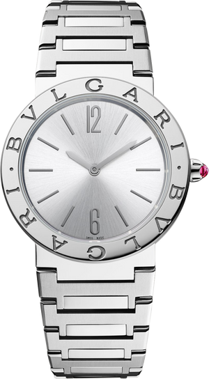 Bvlgari Bvlgari Lady Silver Dial Silver Steel Strap Watch for Women - BVLGARI103575 Buy Now By Bvlgari
