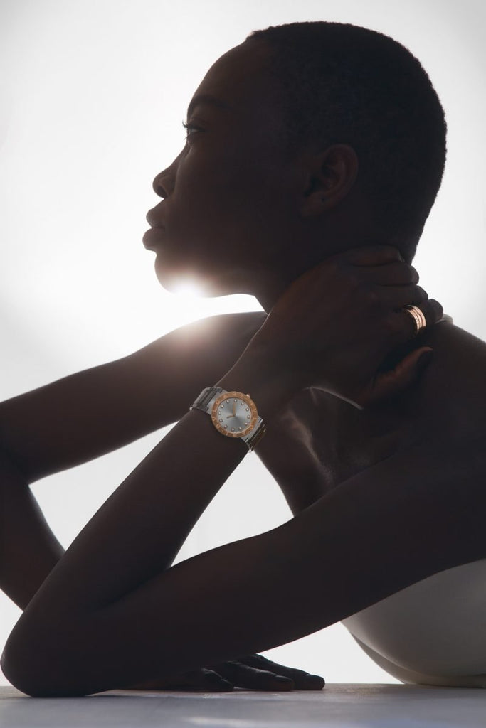 Bvlgari Bvlgari Bvlgari Lady Diamonds Silver Dial Silver Steel Strap Watch for Women - BVLGARI103577 Buy Now By Bvlgari