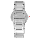 Bvlgari Bvlgari Bvlgari Lady Green Dial Silver Steel Strap Watch for Women - BVLGARI103693 Buy Now By Bvlgari