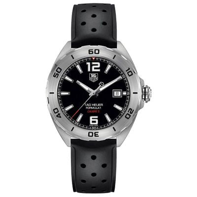 Tag Heuer Formula 1 Automatic Black Dial Black Rubber Strap Watch for Men - WAZ2113.FT8023 Buy Now By Tag Heuer