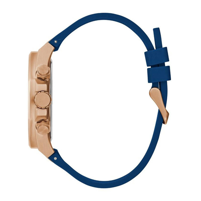 Guess Empire Analog Quartz Lime Green Dial Blue Silicon Strap Watch for Men - GW0583G3 Buy Now By Guess