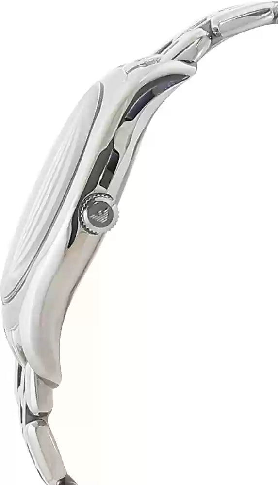 Emporio Armani Valente Chronograph Blue Dial Silver Steel Strap Watch For Men - AR1789 Buy Now By Emporio Armani