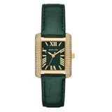 Michael Kors Emery Quartz Diamonds Green Dial Green Leather Strap Watch For Women - MK4697 Buy Now By Michael Kors