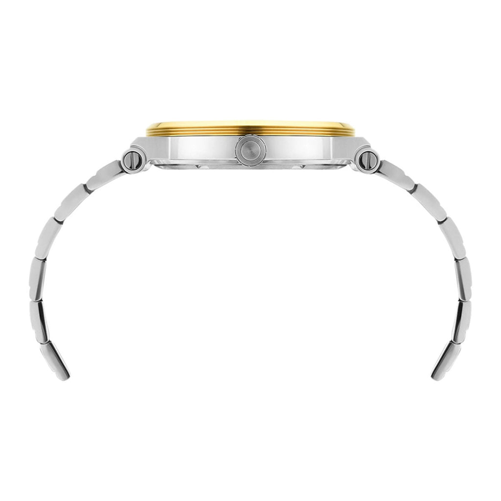 Versace Hellenyium Green Dial Two Tone Steel Strap Watch for Women - VEVH00620 Buy Now By Versace