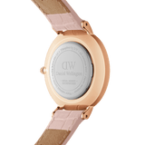 Daniel Wellington Petite Rouge Pink Dial Pink Leather Strap Watch For Women - DW00100511 Buy Now By Daniel Wellington