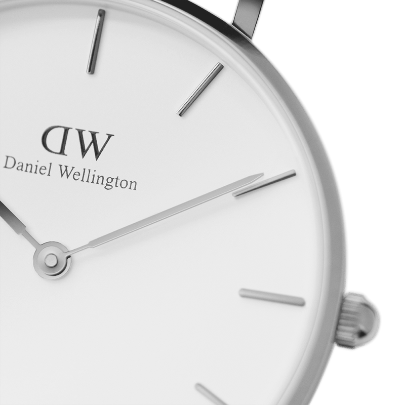 Daniel Wellington Classic Petite York White Dial Brown Leather Strap Watch For Women - DW00100244 Buy Now By Daniel Wellington
