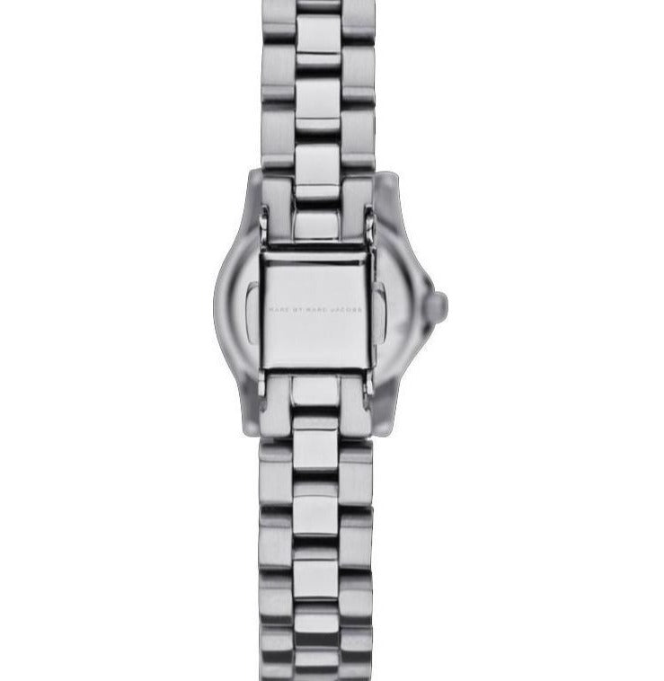 Marc Jacobs Henry Dinky Silver Dial Silver Steel Strap Watch for Women - MBM3198 Buy Now By Marc Jacobs