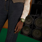 Gucci Dive Automatic Green Dial Green Rubber Strap Unisex Watch - YA136345 Buy Now By Gucci